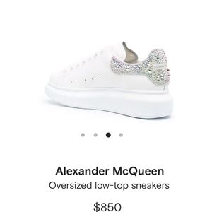 Alexander McQueen Crystal embellish sneaker